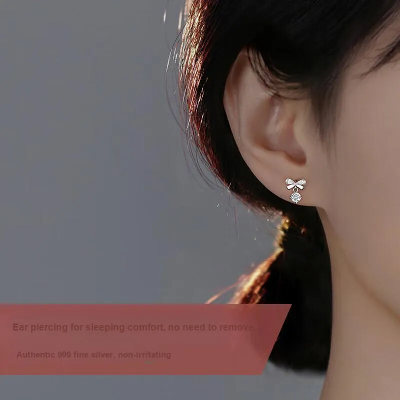 Danqin S999 Fine Silver Earrings Women's-3