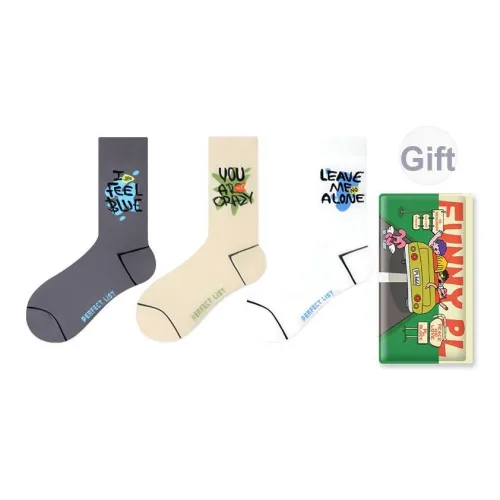 PL Настроение Модные носки ACD Унисекс MID Носки до икры