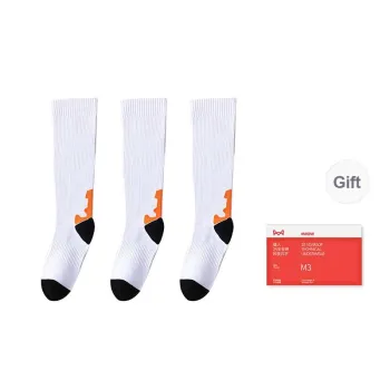 MIIOW Trend Party Series Knee High Socks Unisex Shopping Bag Combo Set