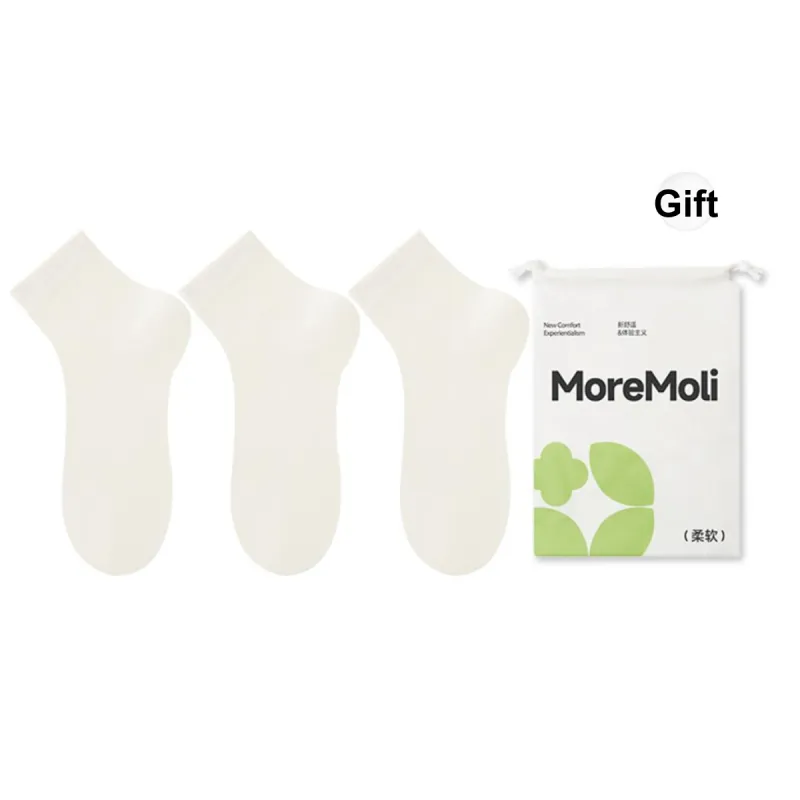 Moremoli Mid Calf Socks Women's 6 Pack-12
