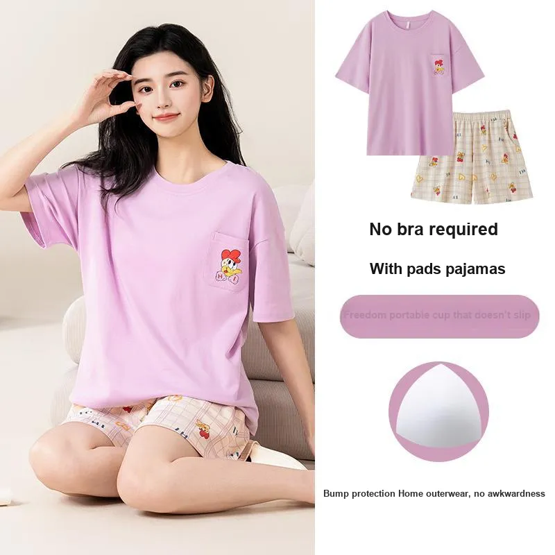 Maultiay Pajama Set Women's Purple-1
