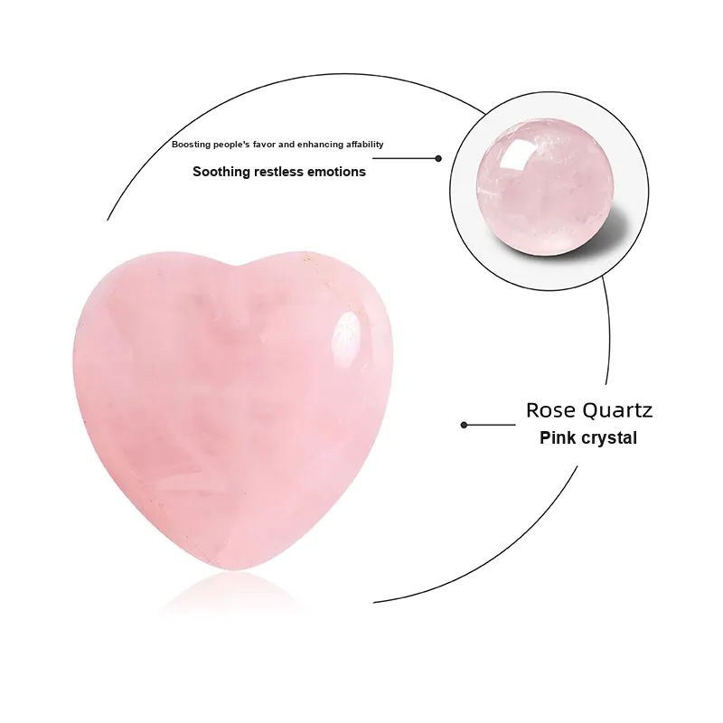 CIROCCO Pink Crystal Ornaments Unisex-2
