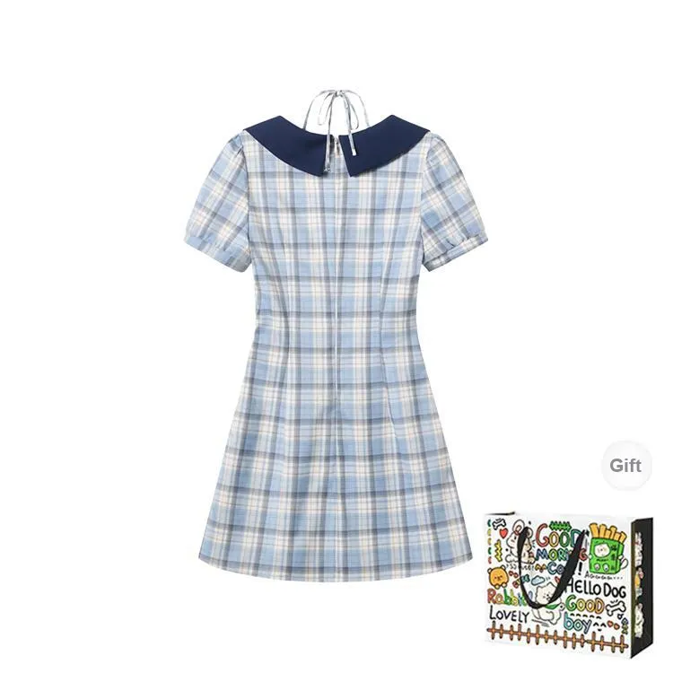 ZVJH Short Sleeved Dress Women's-1