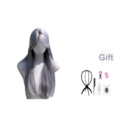 TIANKONGSHU Летнее Небесное Длинное Прямое Волосся Парик Белковое Волокно Длинное Прямое Волосся