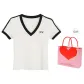 White Short-Sleeved T-Shirts+Box