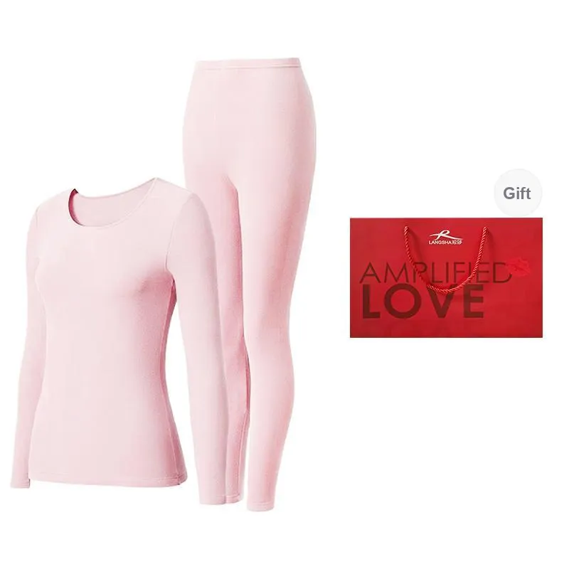 Lanza Thermal Set Women's Light Pink-0