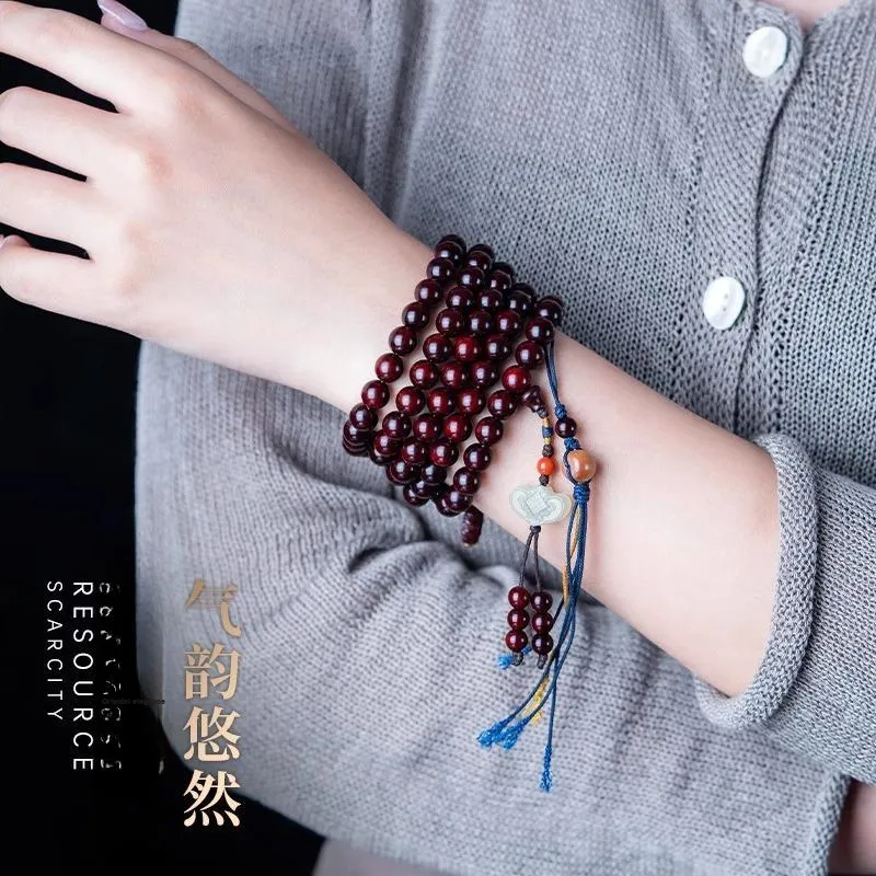 GUMUJIANG Rosewood Wooden Bracelets Unisex-4