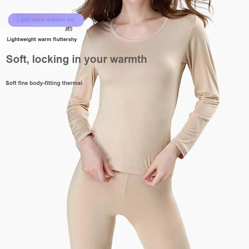 Yingzina Women's Thermal Sets-4