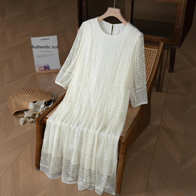 To The West Long Sleeved Dress Women's-2