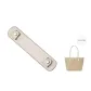 Ecru Gold-Tone Lock Shoulder Pads