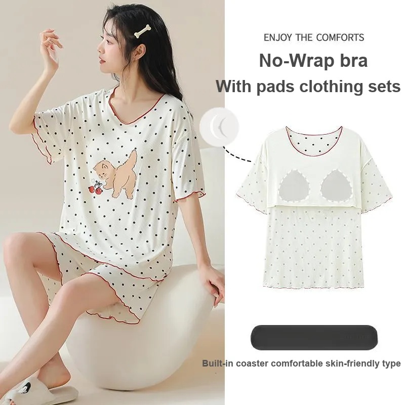 Cotton Gene Women's Pajama Sets-1