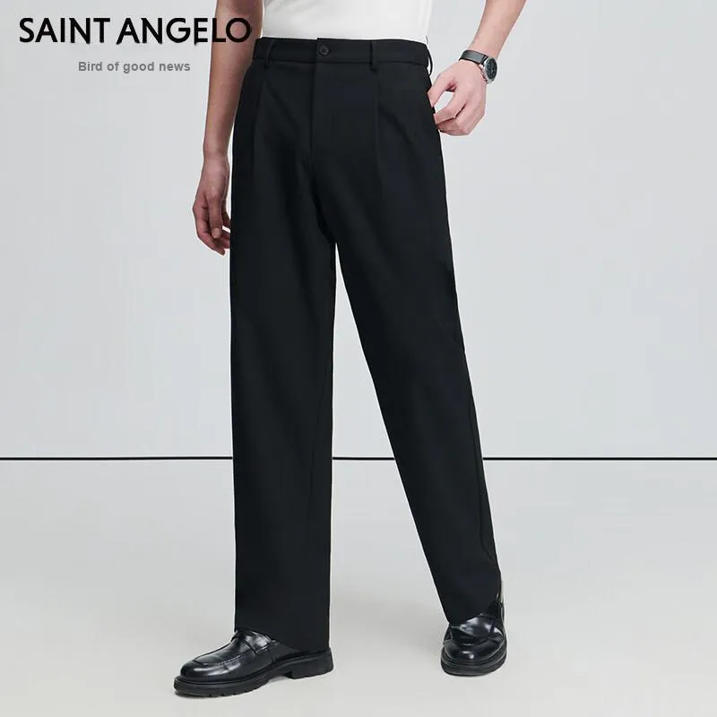 SAINT ANGELO Suit Trouser Unisex Obsidian Black-2