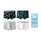 216 Black Print+216 Green Print+213 Gray+213 White (Box 4 Pack)
