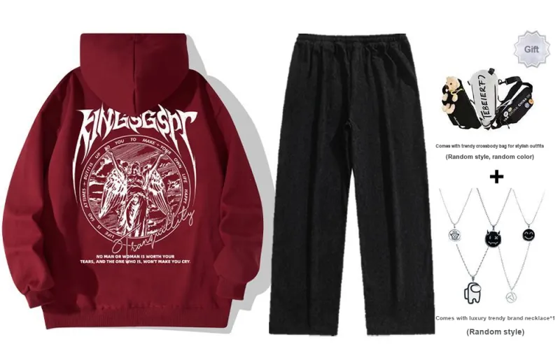 Kingsgspc Sweatshirt Set Unisex-10