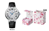 Heart-Fluttering Box-9157 Black Strap-Women's