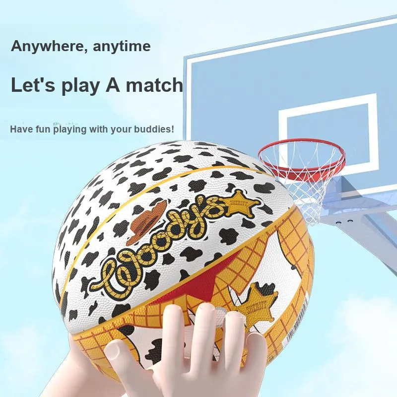 MESUCA x Disney Pixar Series PU Basketball Size 7 Training Unisex-3
