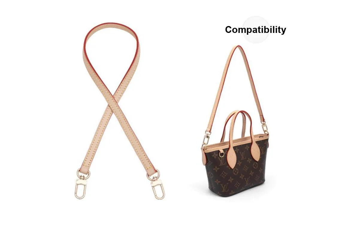 Lan Bao Fan Cow Leather Upcycled Accessories Crossbody Bag Strap Women's Vegetable Tanned Color Changing