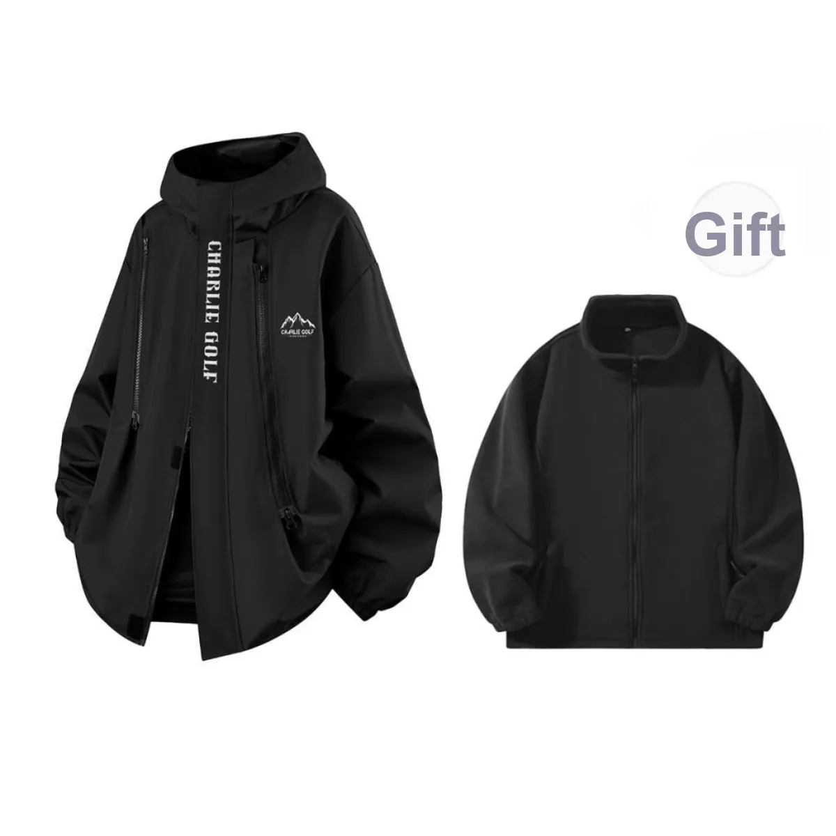 CHARLIE GOLF Windbreaker Jacket Unisex