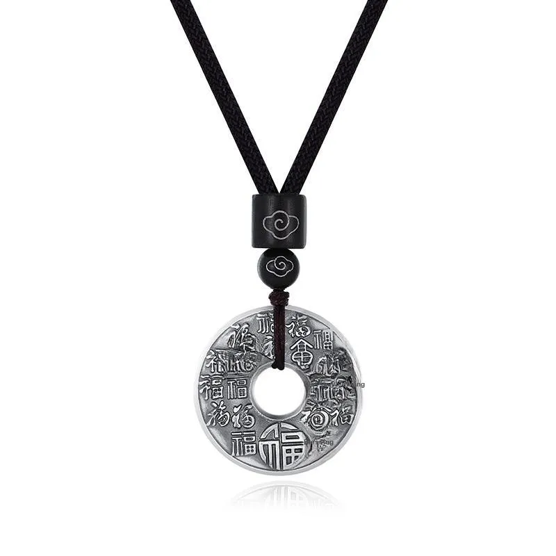 Mini&yaya S999 Fine Silver Necklaces Unisex-5