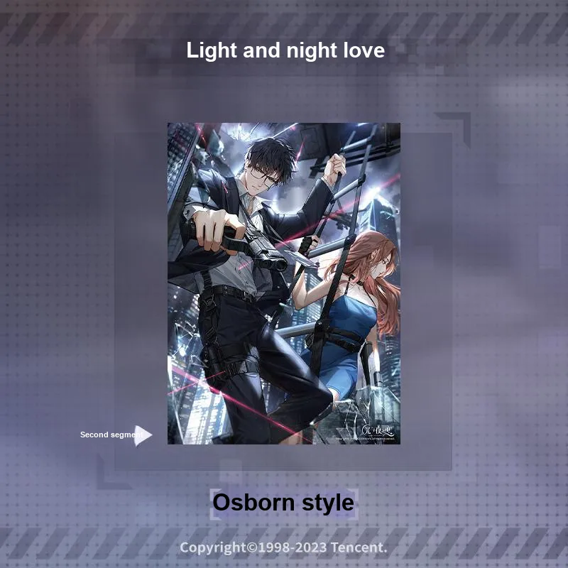 The love of light and night Anime / Games Posters-3