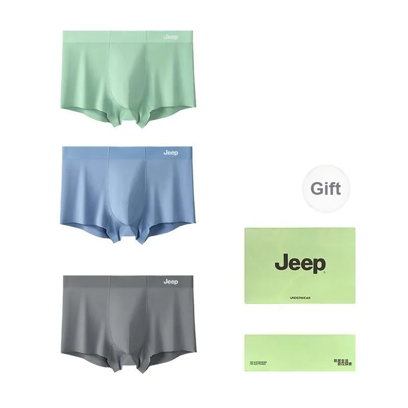 Jeep Underpants Men's 3 Pack Gift Box Sets-1