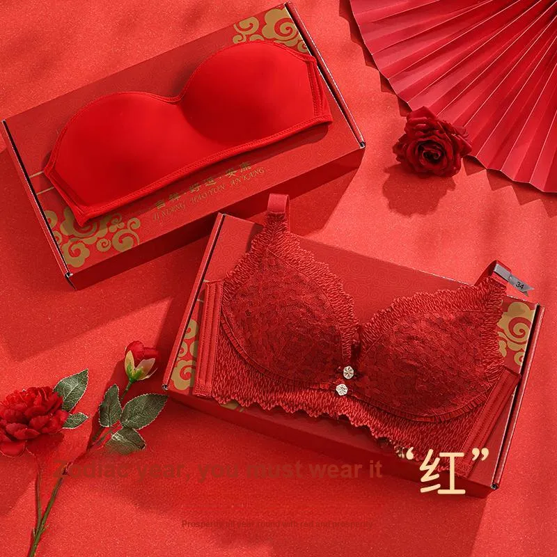 MIIOW Underwear Gift Box Women's Gift Box Set Red-4