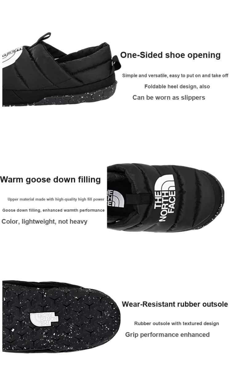 【THE NORTH FACE】◆NUPTSE MULE◆大人気・関税込◆ THE NORTH FACE Nuptse Winter Mules TNF Black TNF White US M