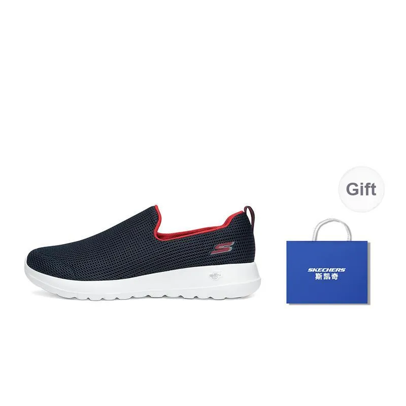 Skechers Go Walk Slip On Blue/Red-4