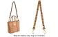 Brown (Print) Underarm Shoulder Strap 65cm[Underarm Length]