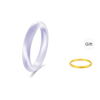 Artisan Lock Heart Jade Glass Cat Eye Bangles Women's