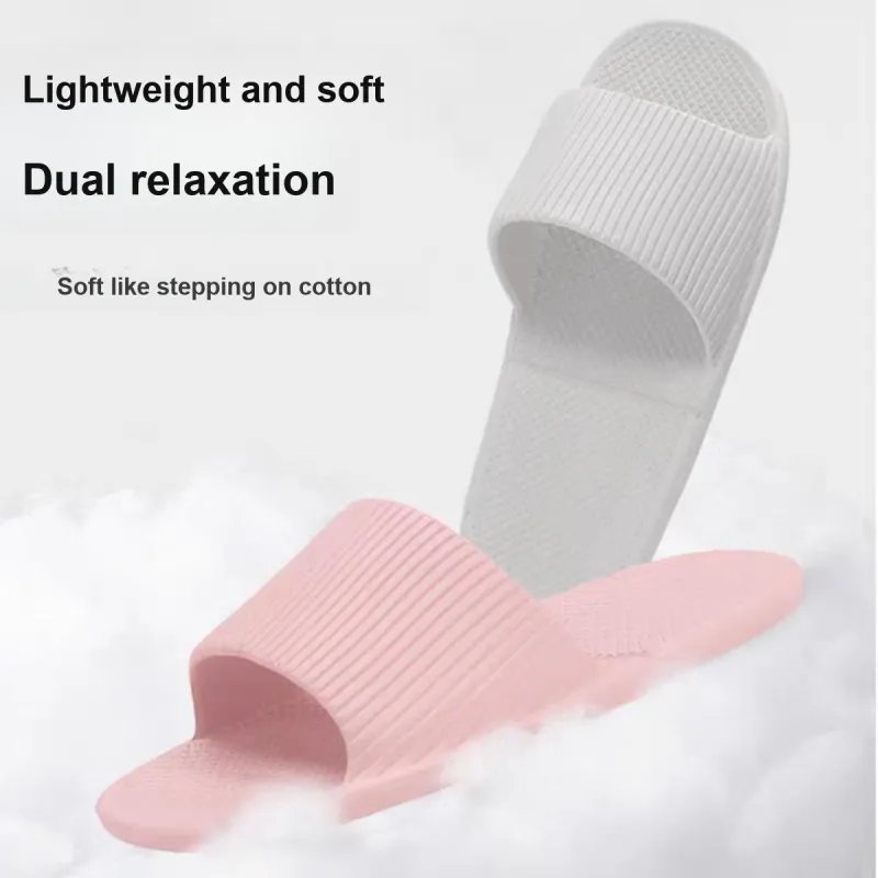 Gentle Welcome Portable Foldable Slippers Home Foldable Soft Sole Slippers-6