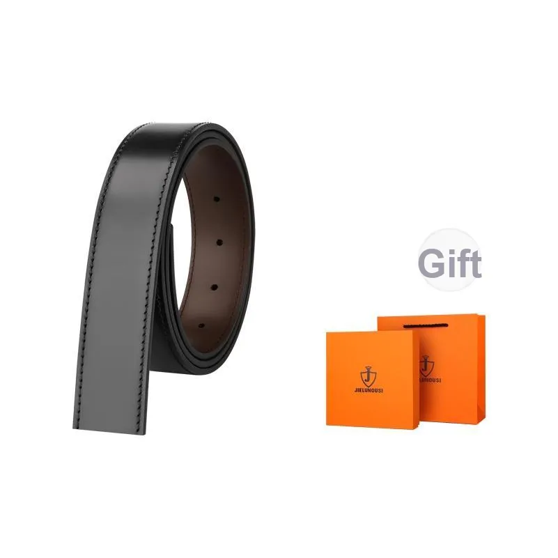 Jaylen Oos Ремни из лощеной коровьей кожи Мужские 3,4CM Ширина