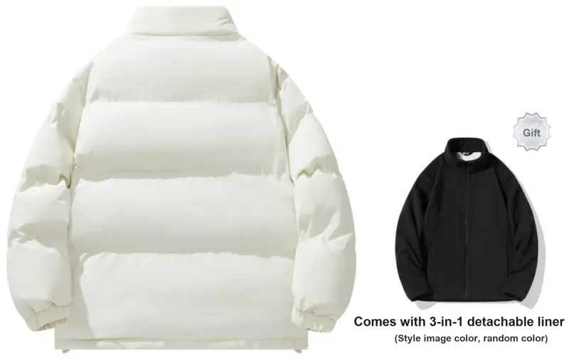LA'T.WEEKEND Puffer Jacket Unisex-13