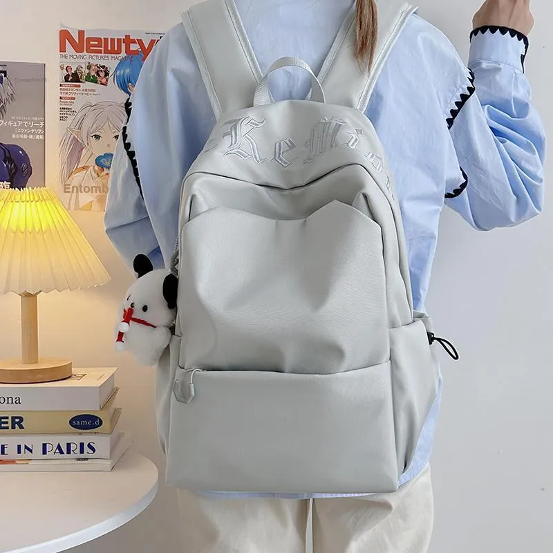 Yalu Nylon Backpack Unisex Multicolor-24