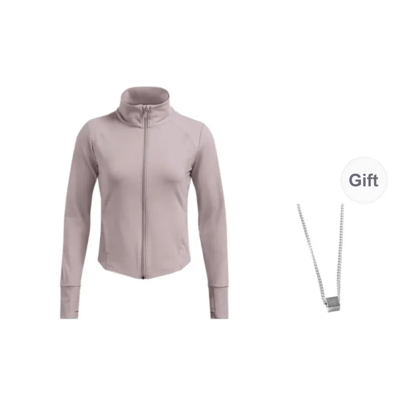 Under Armour Jacket Unisex Light Pink Comes With Necklace-0