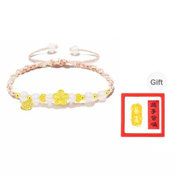 Chongqing Gold Store S999 Fine Silver Bracelets Unisex