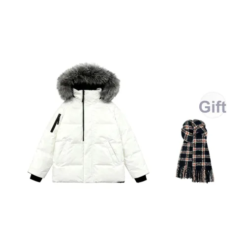 GHPC Ecru Бесплатно Шарф Женские Пуховики