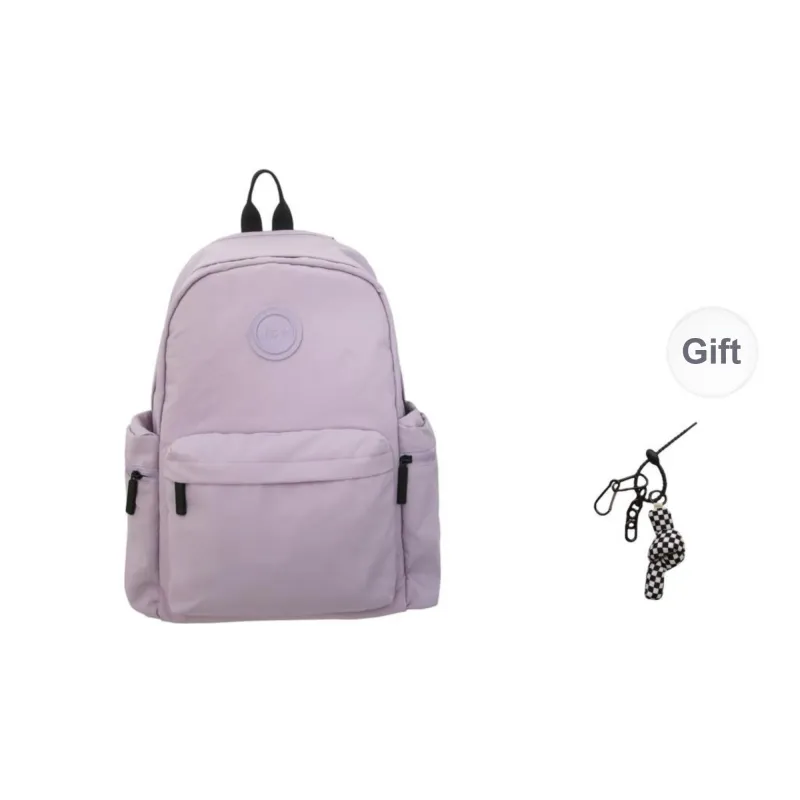 KAMLUI Nylon Backpack Unisex White/Black/Orange Red/Light Purple/Army Green/Pink-21