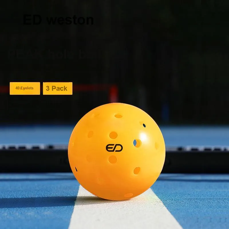 Weston Pickleball Professional Match Indoor Shaped Ball 26 Hole Sports Style Equipment Modified Blended Material Unisex-7