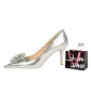 Silver+Shopping Bag