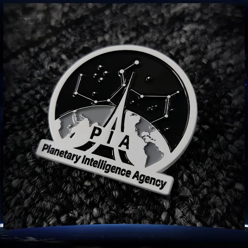 THREE BODY Planetary Defense Council Strategic Intelligence Bureau Badges-1