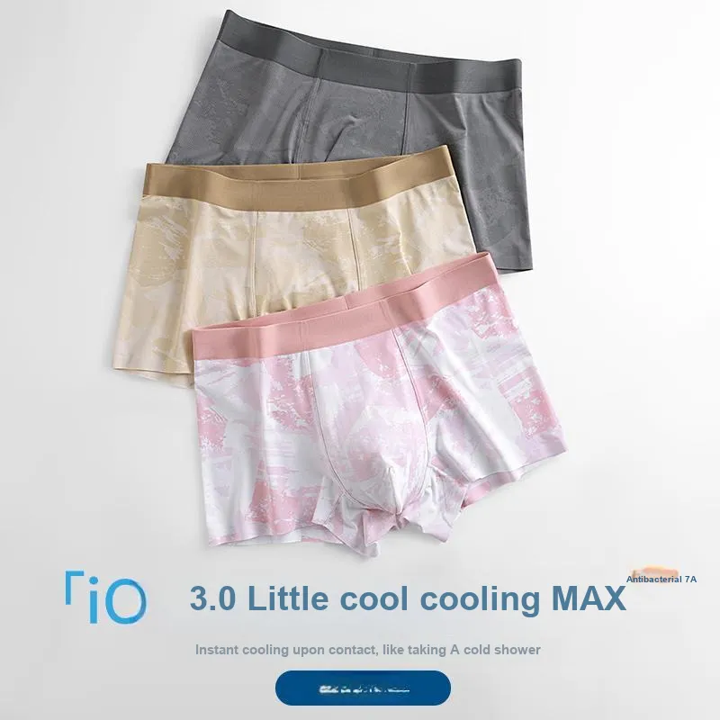 Qiao Ni Tong Underpants Men's 3 Pack-4