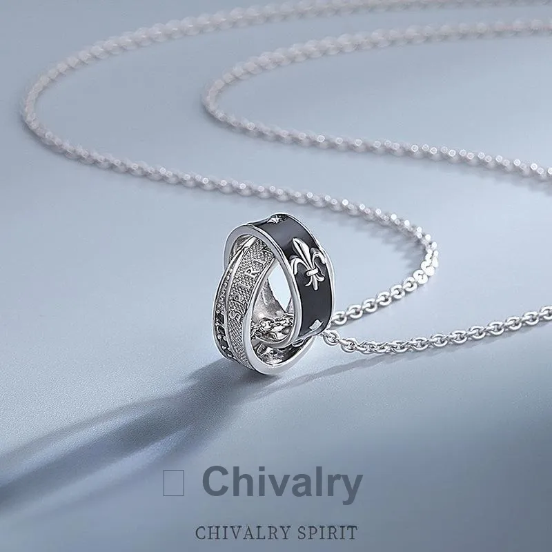 CHUVORA Men's Pendant Accessories Trendy Brand Versatile Luxe Niche Design Advanced Feel Men's-2