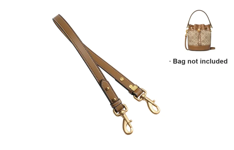 Ingenuity Handmade Nylon Liner Mini Drawstring Bag Medium Bag Storage & Organization Bag Strap Women's Brown-6