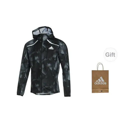 Adidas Jackets Men Deep Green-Black+Gift Bag