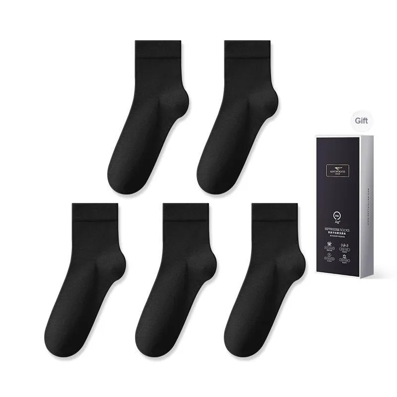 SEPTWOLVES Mid Calf Socks Unisex Box 5 Pack-6