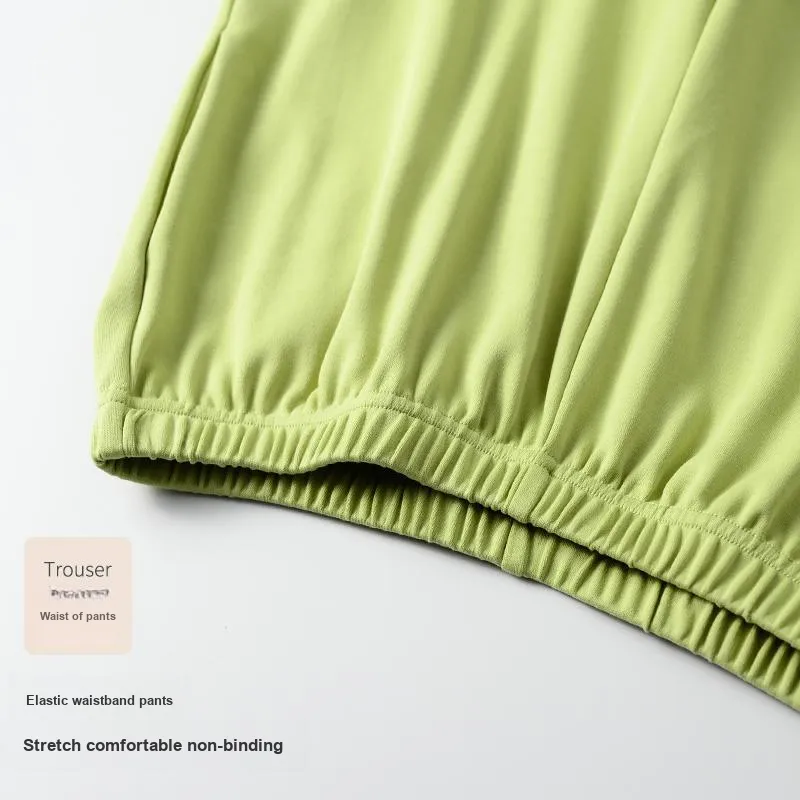 The Story Of The Flower Season Loungewear Women's Grass Green-5