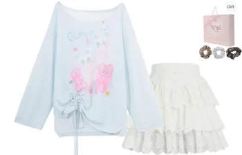 SNBL Two Piece Skirt Sets Women's