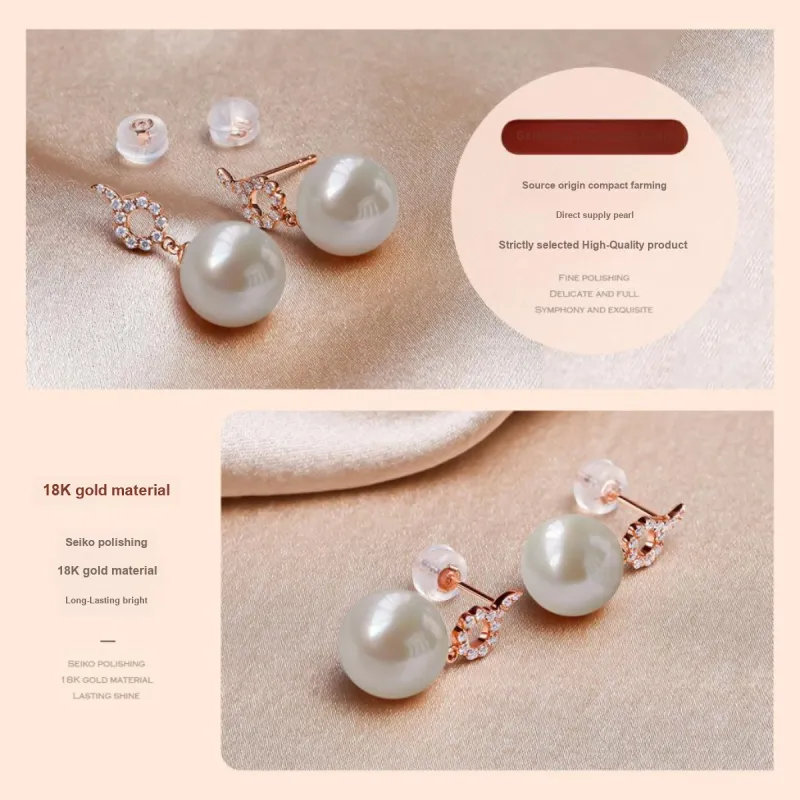PEARL QUEEN Saltwater Pearl Earrings Women's-1