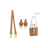 MCM Basket Bag Yellow Brown 1.1cm Width 60cm+Abrasion-Resistant Buckle